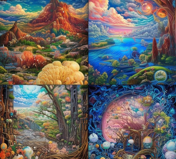 智慧与自然的融合艺术,数字化艺术的无限可能——孝义数字油画展 智慧与自然的融合艺术,数字化艺术的无限可能——孝义数字油画展